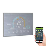 Tuya WiFi Smart Programmable Thermostat for Electric Heating LCD Display Touch Panel APP Voice Control Work with Alexa Google Home