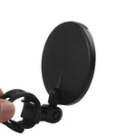8cm Rear 360 Degree Rotation Adjustable Bike Mirrors Universal Handlebar Mount Bike Cycling Reflector Safety View Mirror
