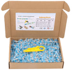 Solder Seal Heat Shrink Waterproof Butt Wire Connectors Terminals Electrical Copper with Soldering Sleeve Bullet ConnectorButt Wire Connectors Terminals Electrical Copper with Soldering Sleeve Bullet Connector