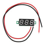 3Pcs Geekcreit® 0.28 Inch Yellow LED 2.6V-30V Mini Digital Volt Meter Voltage Tester Two Line Voltmeter