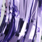 1 x 2M Metallic Foil Fringe Door Curtains Party/Christmas/Birthday/Wedding Photo Booth Props Backdrop Decor