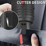Super Bright Flashlight COB Side Light XHP70 30W LED USB-C with 26650 Battery 16000 Lumen Outdoor Emergency 6 Modes Zoomable Torch