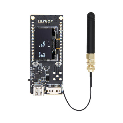 LinkMejor T3 V3.0 TCXO LoRa SX1276 ESP32 WiFi Bluetooth Module 0.96 Inch OLED Display 4MB Flash Low Power Frequency Bands IoT Development Board