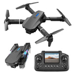 LinkMejor E88 / E88D WiFi FPV with LCD Screen Controller HD Dual Camera Lighting Arms Optical Flow Positioning Colorful LED Light Foldable RC Drone Quadcopter RTF