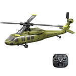 LinkMejor U9901 2.4G 6CH 6-Axis Gyro Brushless Motor Optical Flow Positioning Barometric Altitude Simulation Aerobatic RC Helicopter RTF
