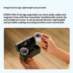 LinkMejor Mic Mini 2 Wireless Lavalier Microphone 24Bit/48kHz Omnidirectional 300M Range 48H Battery 2 Level Noise Cancellation 3 Presets for Vlogging Podcasting Filmmaking Content Creation