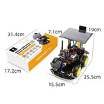 LinkMejor Solar ESP32-32 Camera Programming Education Robot Car IoT Ultrasonic Intelligent Programming Robot
