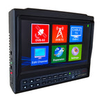 KPT-702ST+AHD Spectrum Satellite Finder DVB-S2/T2/C 7-inch Signal Strength Meter USB HDMI AV Rechargeable Battery