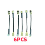 LinkMejor IPEX Extension Cable Kit, 5.8GHz Low Loss, 37-40mm/100mm, 2/4/6PCS, LinkMejor/IPEX1 Compatible, for FPV VTX Antenna Drone