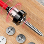 Magnetic Locating Screwdriver Bits S2 Steel 5x1.5cm Hexagonal Handle for Drill Cordless Tool Plasterboard Gypsum Board Screw Installation