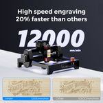 [EU/US Direct]Refurbished LONGER RAY5 Mini 2.5W Laser Engraving Machine High Speed 12000mm/min Precision 0.04mm Laser Engraver