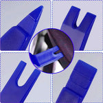 5 Piece Set Car Door Clip Panel Trim Removal Tool Kit Navigation Blade Removal Plastic Car Interior Repair Pry Hand Tools