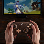 8Bitdo Ultimate 2C 2.4G Wireless Game Controller with 1000Hz Polling Rate Hall Effect Joysticks and Hall Triggers and Remappable L4/R4 Bumpers for Windows PC Android Steam
