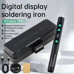 LinkMejor Soldering Iron Kit Type-C Rechargeable Compact 15W 200-450℃ Rapid Heating Adjustable Temperature Welding Tool Electronic Repair