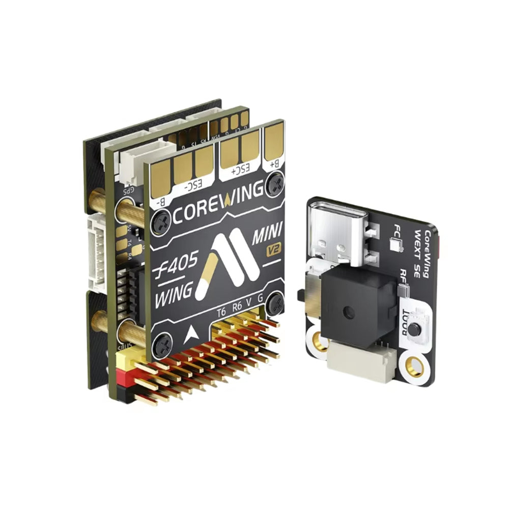 LinkMejor F405 Mini V2 Fixed Wing Flight Controller STM32F405 OSD VTOL MicroSD Card Blackbox Support 2-6S LiPo ArduPilot INAV for FPV RC Airplane