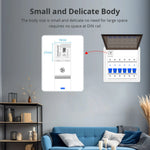 Zemismart WiFi/Zigbe 1 Phrase Real-time Smart Energy Monitor Electric Energy Meter works with Tuya Smart Life App Home Assisstant 110V 240V