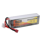 LinkMejor 14.8V 5000mAh 50C 4S LiPo Battery T Plug for RC Car
