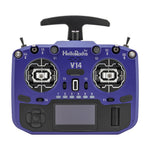 HelloradioSky V14 MAX R9 2.4GHz Built-in 1000mW ELRS/4IN1 CNC Metal RDC90 Gimbal Open Source EdgeTX Radio Transmitter OLED Screen for FPV Racing Drone