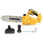 Drillpro 10Inch Cordless Brushless Electric Chain Saw Woodworking Wood Cutter For Makita Battery W/ Plastic Box