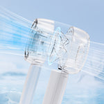 100 Levels Portable Handheld Fan with LED Colorful Light USB Rechargeable Transparent High Speed Cooling Fan Small Mini Desktop Fan