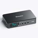 DR2 Mini UPS With LCD 10400/18000mAh 5-Port Output USB/Type-C Adjustable Router Modem Backup Power
