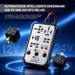 DW960 Automotive Relay Tester 12V 24V Universal Car Relay Checker for 4 Pin 5 Pin Relays Electronic Circuit Diagnostic Tool
