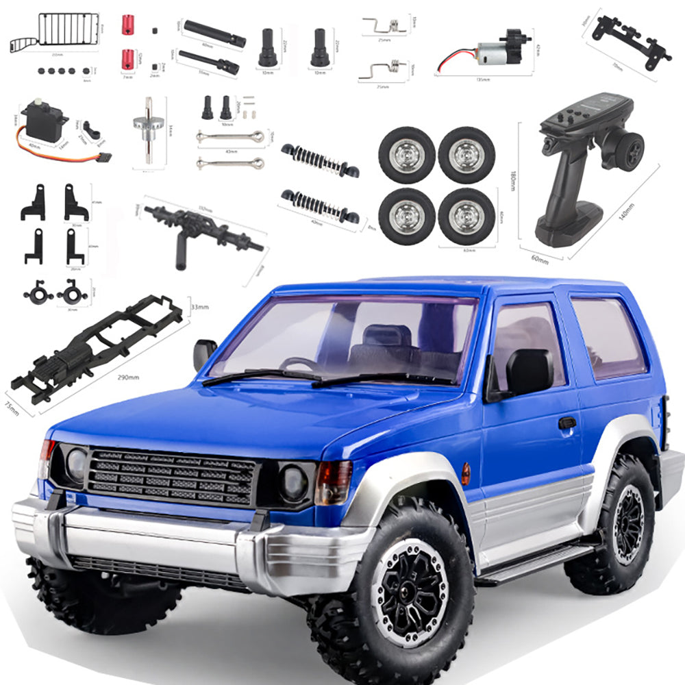 LinkMejor 1299 1/12 RC Car Parts Body Shell Transmitter Frame Beam Rear Drive Shaft Linkage Rod Connecting Cup Front Bridge Axle Steering Servo Vehicles Models Accessories