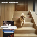 LinkMejor Tuya 4MP+4MP HD Security Camera Smart Dual Lens WIFI IP Camera Night Vision Two Way Audio Motion Alerts Pan Tilt Wireless Security System