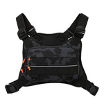 Tactical Chest Bag for Men Comfy Sports Front Vest Backpack Rig Pouch for Hiking Cycling Outdoor Camping Fishing Hunting Travel