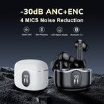 Jiadeshi M18 Headset Wireless bluetooth 5.4 Earphone 4-Mic/6-Mic Call Noise Reduction 13mm PU+PEK Composite Diaphragm 20H Playback LED Digital Display 0.45s Low Game Delay In-ear Sports Headphones