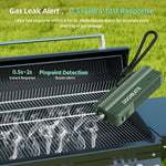 Docreate T700-2 Portable Gas Leak Alarm Rechargeable Combustible Gas Checker with 0.5s Fast Response for Propane Natural Gas Methane