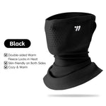 WEST BIKING Ear-hanging Thermal Cycling Mask Winter Breathable Windproof High Elastic Warm Neck Wrap for Cycling Skiing Climbing Outdoor Sports