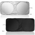 Sunshade 160x86cm Windshield Sun Shade for UV and Sun Protection Foldable Sunshade for Car Windshield