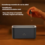 Tevorex Usb Desktop 7 Colors Silent Atmosphere Flame Air Essential Oil Aromatherapy Machine Air Humidifier Diffuser