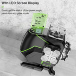 Huepar S04CG 4D 16 Line Laser Level Self-Leveling LCD Screen Bluetooth Connectivity Rechargeable Battery IP54 Waterproof Type-C Charging