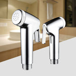 LinkMejor Hand Held Bidet Faucets Spray Toilet Attachment Diaper Sprayer Hose Holder Bathroom