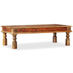 Coffee Table Solid Mango Sheesham Wood 43.3"x23.6"x15"