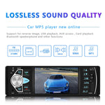 4.1inch Car Stereo 1Din Car Radio 60W FM Remote Control Multimedia Player Bluetooth MP5 Player Support TF Card Autoradio