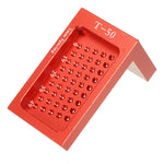 Mohoo 60/100/160mm Scriber Aluminum Alloy Woodworking Line Scriber Marking T Ruler