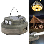 IPRee Outdoor Camping Light String Warm+Colorful Light 20M USB+Solar Rechargeable Waterproof Light Chain Portable Scalable Suspended Sky Tent Atmosphere String Light