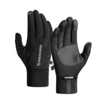IPRee Winter Cycling Gloves for Men's Warm Outdoor Sports Windproof Anti Slip Waterproof Velvet Touchable Screen Gloves Gloves