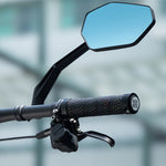LinkMejor 360° Adjustable Bike Rearview Mirror HD Wide View Explosion-proof Anti-glare Bicycle Mirror for Safe Reversing