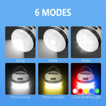 LinkMejor SHARK Multifunctional Portable Adjustable Lantern Outdoor Camping Tent Light Rechargeable Emergency Lighting