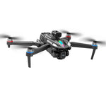 LinkMejor KY108 WiFi FPV with 4.3inch LCD Screen Controller HD Dual Camera Servo Gimbal 360° Obstacle Avoidance One-Key Airdrop Brushless Foldable RC Drone Quadcopter RTF