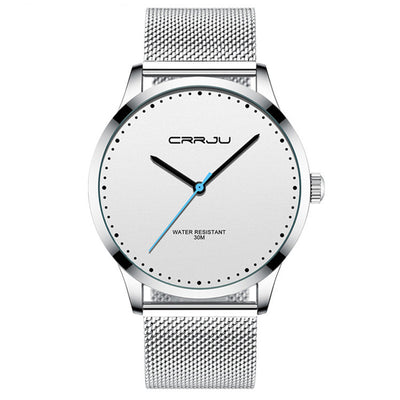 LinkMejor Men Watches Luxury Business Quartz Watch Fashion Waterproof Wristwatch, Ideal choice for Gifts