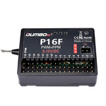 DumboRC P16F 2.4GHz 16CH Receiver FHSS PPM PWM Signal for DDF-350 X6 X6PM-350 Transmitter FPV RC Drone Airplane Glider Car