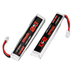 5Pcs LinkMejor 3.8V 300mAh 70C/140C 1S Lipo Battery PH2.0 Plug for Eachine TRASHCAN Snapper6 7 Mobula7