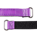 LinkMejor Velcros Cable Tie Battery Strap Anti-Slip Metal Buckle Reusable Magic Hook Loop Tie