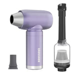 LinkMejor Mini Turbo Blower Jet Electric Blower Rechargeable Compressed Air Dust Cleaner Rechargeable Rechargeable Portable Turbo Fan
