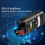 LinkMejor ZL60 Zello LTE GSM 4G Network PoC GPS PTT Intercom Two Way Radio 1000km Long Range Android WiFi Walkie-Talkie